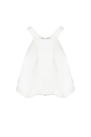 Pagliaccetto in cotone tricot bianco LITTLE BEAR KIDS | 3022BIANCO